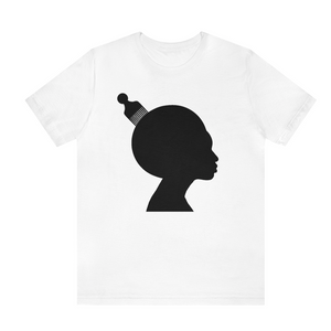 Afro Pick Cameo T-shirt - Black/White