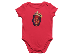 Biggie Smalls Short Sleeve Baby Onesie