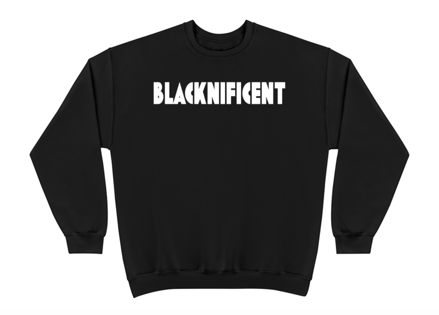 Blacknificent Crewneck Black