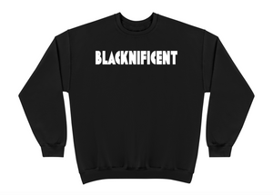 Blacknificent Crewneck Black