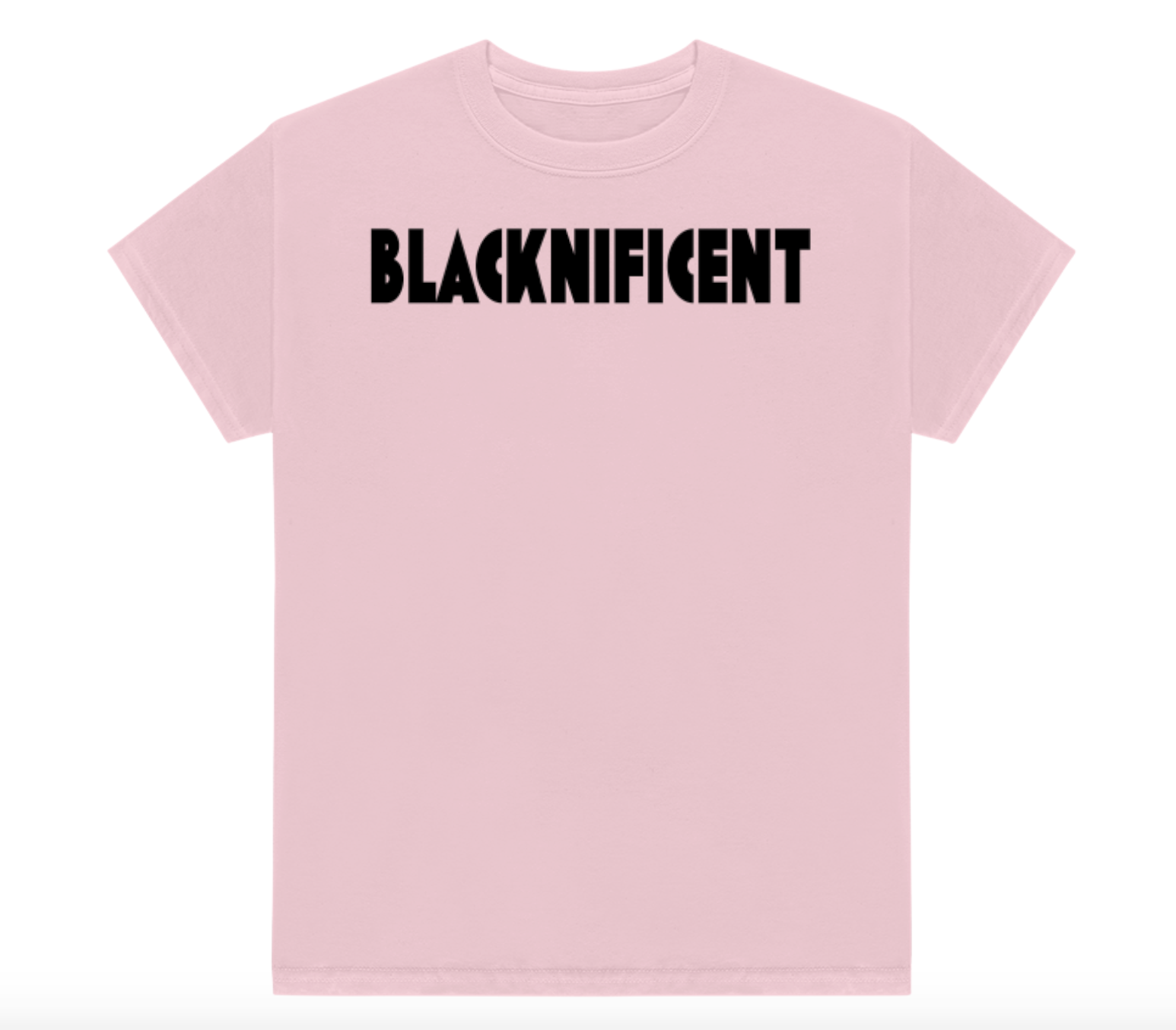 Blacknificent T-Shirt Dusty Rose