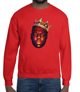 K.O.N.Y. Biggie Smalls Crewneck Sweatshirt RED