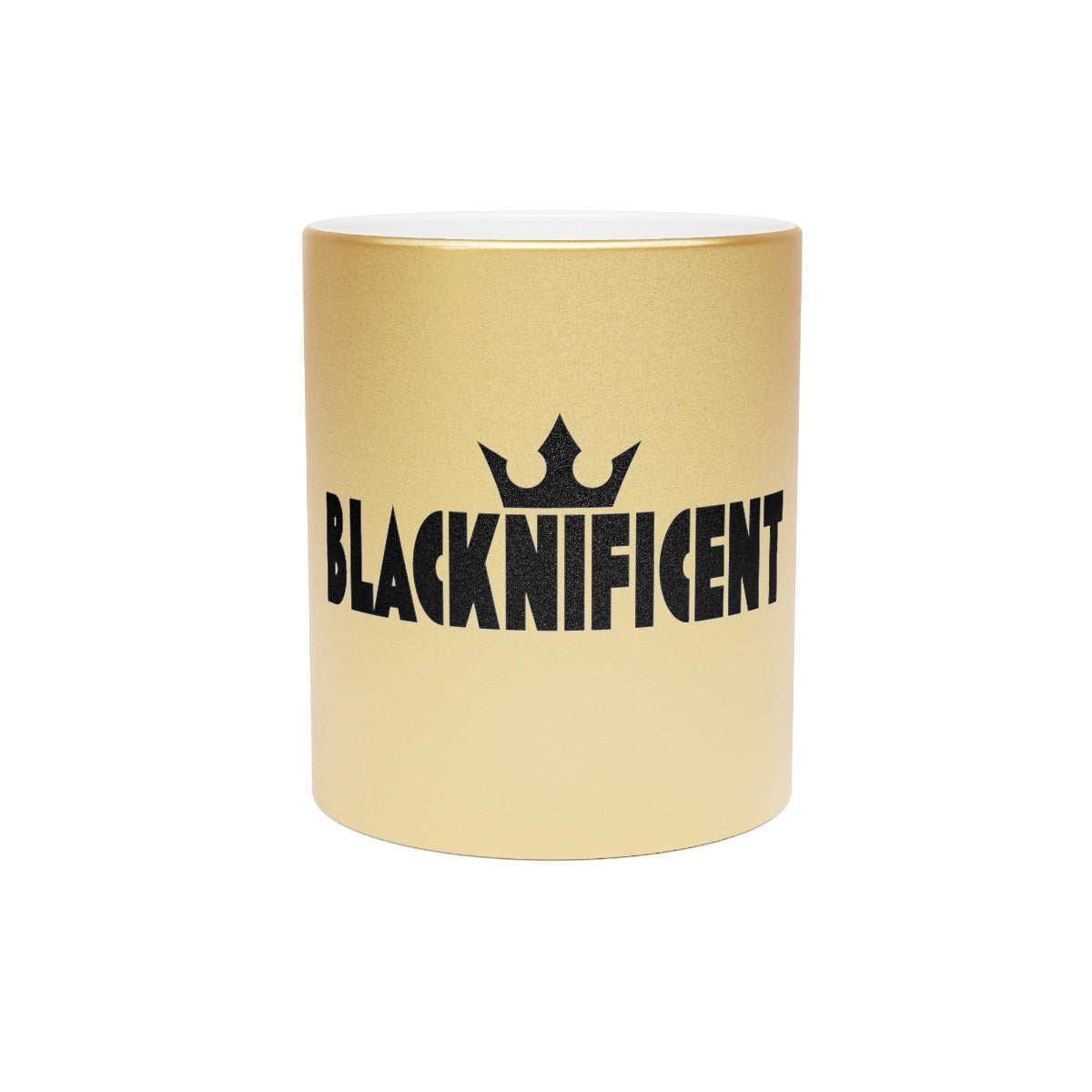 Metallic Blacknificent Mug