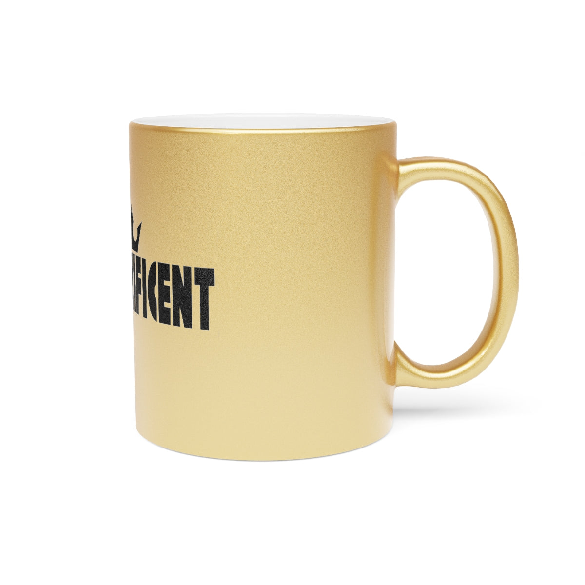 Metallic Blacknificent Mug